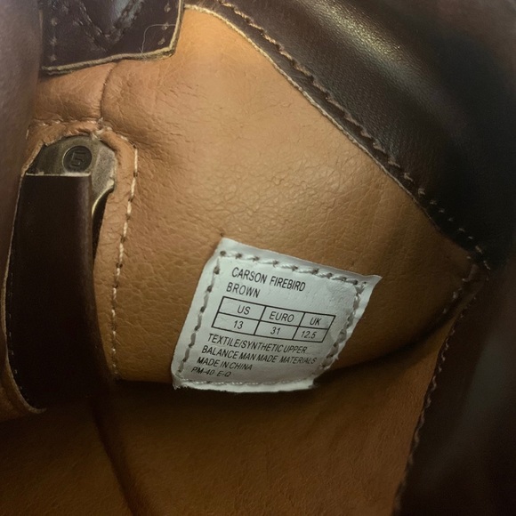 FRYE Girl’s Carson Firebird Brown Cowgirl Boots - Picture 9 of 13